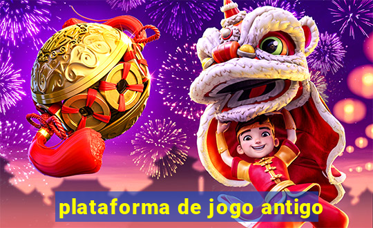 plataforma de jogo antigo